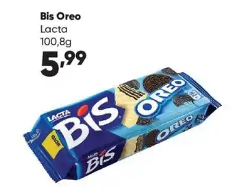Zaffari Bis Oreo Lacta 100,8g oferta