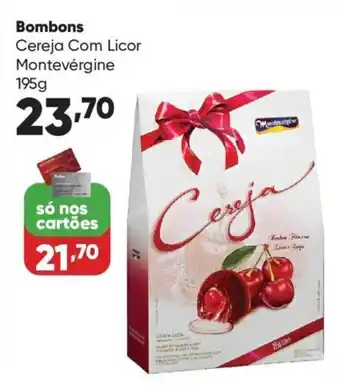 Zaffari Bombons Cereja Com Licor Montevérgine 195g oferta