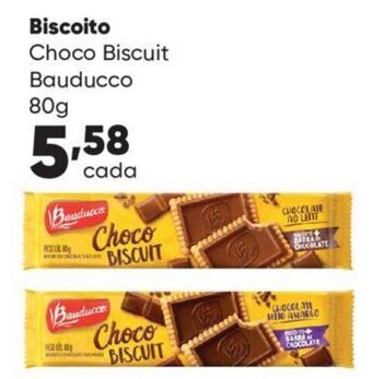 Zaffari Biscoito Choco Biscuit Bauducco 80g oferta