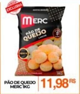 Mercadão Atacadista PÃO DE QUEIJO MERC 1KG oferta