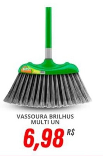 Mercadão Atacadista VASSOURA BRILHUS MULTI UN oferta
