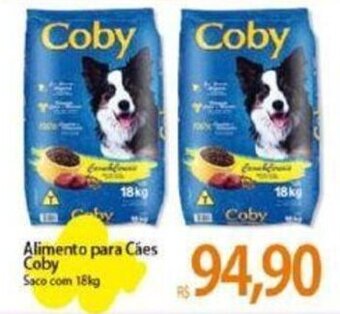 Atacadão Alimento para Cães Coby Saco com 18kg oferta