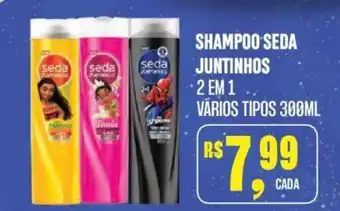 Supermercados Mateus SHAMPOO SEDA JUNTINHOS 2 EM 1 VARIOS TIPOS 300ML oferta