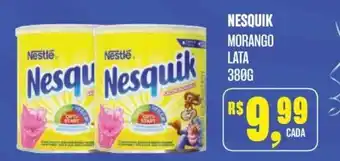 NESQUIK MORANGO LATA 380G