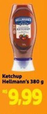 Extra Supermercado Ketchup Hellmann's 380 g oferta
