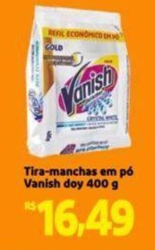 Extra Supermercado Tira-manchas em pó Vanish doy 400 g oferta