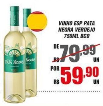 Violeta Supermercados VINHO ESP PATA NEGRA VERDEJO 750ML BCO oferta