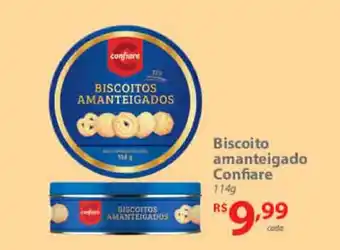 Nacional Biscoito Amanteigado Confiare 114g oferta
