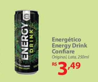 Nacional Energetico Energy Drink Confiare 250ml oferta