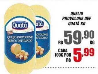 Violeta Supermercados QUEIJO PROVOLONE DEF QUATÁ KG oferta