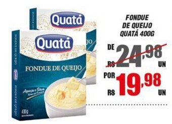 Violeta Supermercados FONDUE DE QUEIJO QUATÁ 400G oferta