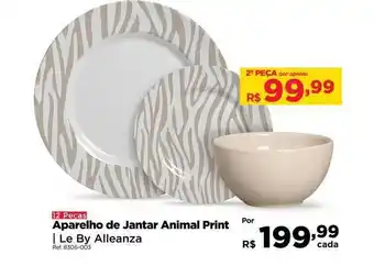 Aparelho De Jantar Animal Print Le By Alleanza