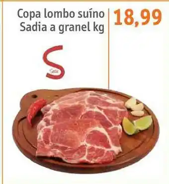 Sonda Copa Lombo Suíno Sadia A Granel 1kg oferta