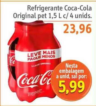 Sonda Refrigerante Coca-cola Original oferta