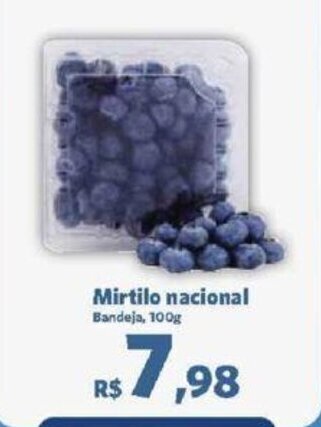 Sam's Club Mirtilo nacional Bandeja, 100g oferta