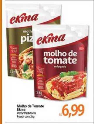 Atacadão Molho De Tomate Ekma 2kg oferta
