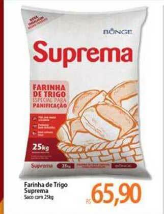 Atacadão Farinha De Trigo Suprema 25kg oferta