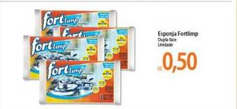 Atacadão Esponja Fortlimp oferta
