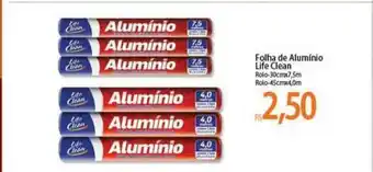 Atacadão Frolha De Alumínio Life Clean oferta