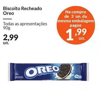 Zaffari Biscoito Recheado Oreo 90g oferta