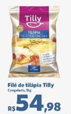 Sam's Club Filé de tilápia Tilly Congelado, 1kg oferta