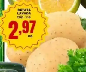 BATATA LAVADA CÓD: 116