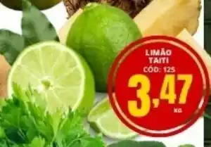 LIMÃO TAITI CÓD: 125