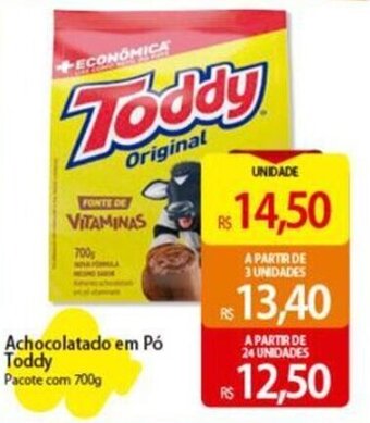 Atacadão Achocolatado em Pó Toddy Pacote com 700g oferta