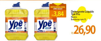 Atacadão Detergente Líquido Ypê Pro Neutro Bombona com 7L oferta