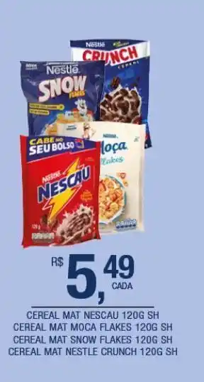DB Supermercados Cereal mat nescau 120g sh oferta