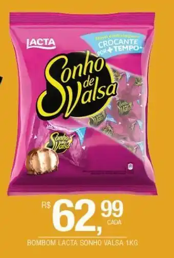 DB Supermercados Bombon lacta sonho valsa 1kg oferta