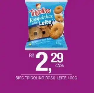 DB Supermercados Bisc trigolino rosq leite 100g oferta