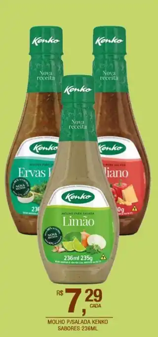 DB Supermercados Molho p/salada kenko sabores 236ml oferta