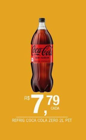 DB Supermercados Refrig coca cola zero 2l pet oferta