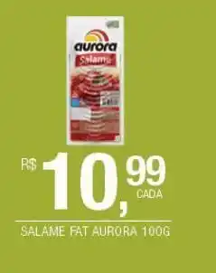 DB Supermercados Salame fat aurora 100g oferta