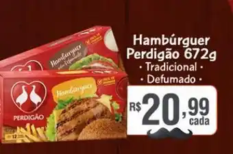 DB Supermercados Hambúrguer perdigão 672g oferta