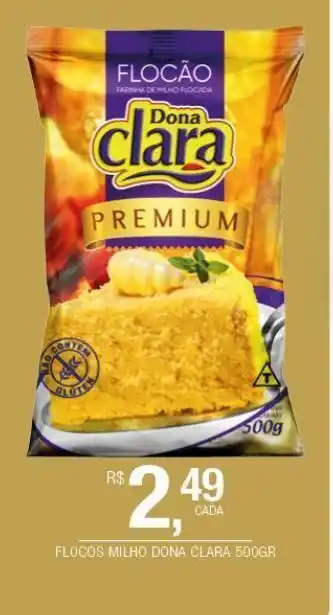 DB Supermercados Flocos milho dona clara 500gr oferta