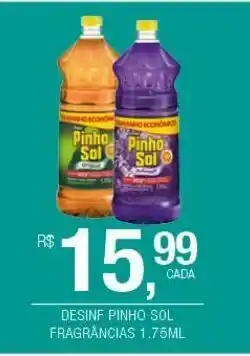DB Supermercados Desinf pinho sol fragrãncias 1,75l oferta