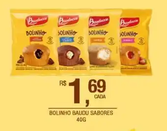 DB Supermercados Bolinho baudu sabores 40g oferta