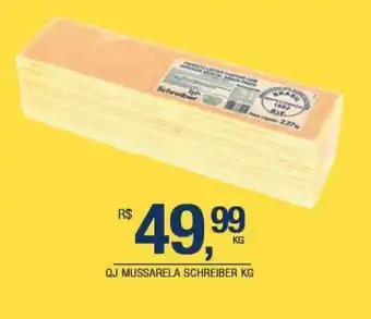 DB Supermercados Qj mussarela schreiber kg oferta