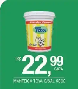 DB Supermercados Manteiga toya c/sal 500g oferta