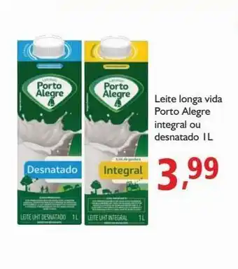 Supermercados ABC Leite longa vida porto alegre integral ou desnatado 1l oferta