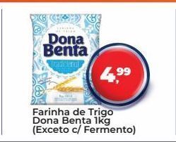 Tonin Superatacado Farinha de trigo dona benta 1kg oferta