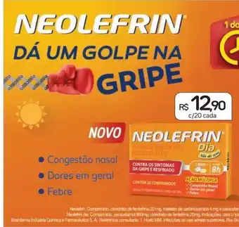 Drogal Neolefrin dia 20 comprimidos día oferta