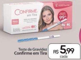 Drogal Teste de gravidez confirme em tira oferta