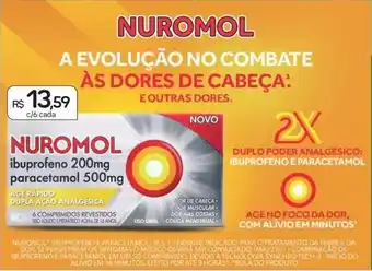 Drogal Nuromol 6 comprimidos oferta