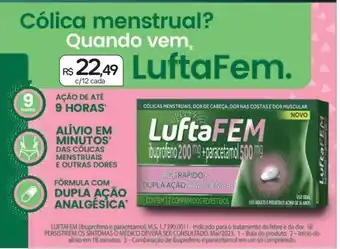 Drogal Luftafem 12 comprimidos oferta