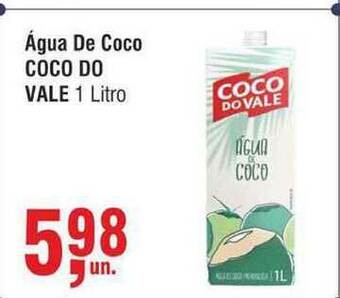 Higa Atacado água De Coco Coco Do Vale 1L oferta