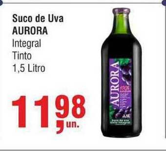 Higa Atacado Suco De Uva Aurora 1.5L oferta