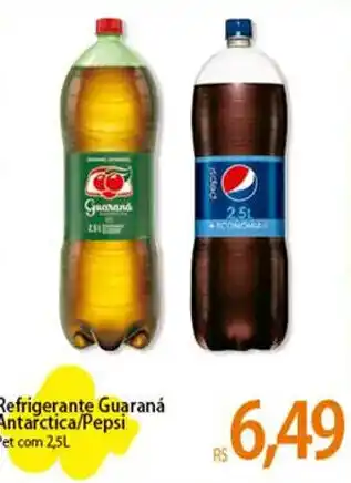 Atacadão Refrigerante Guaraná Antarctica/Pepsi Pet com 2,5L oferta